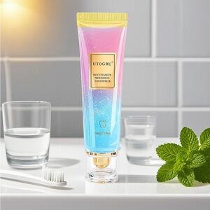 Pink & Blue Niacinamide Whitening Toothpaste